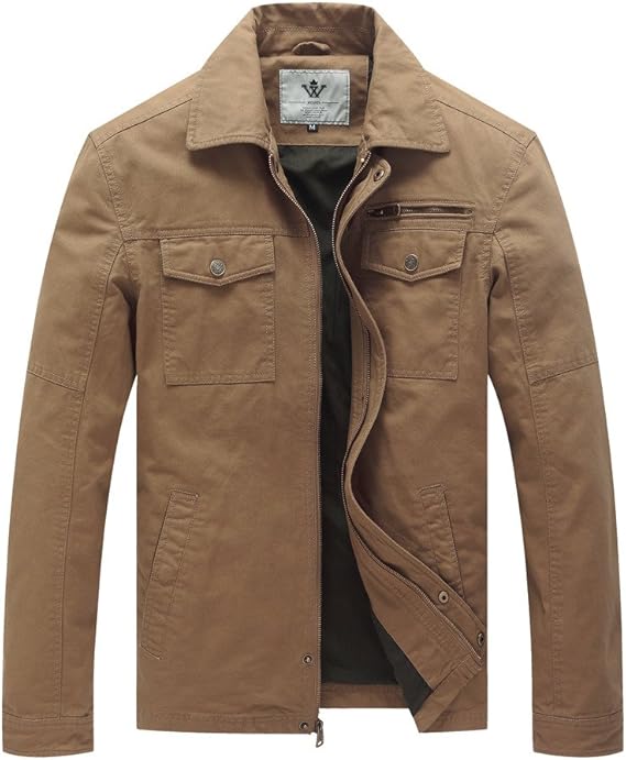 Manuel – Klassische Baumwoll-Arbeitsjacke für Männer