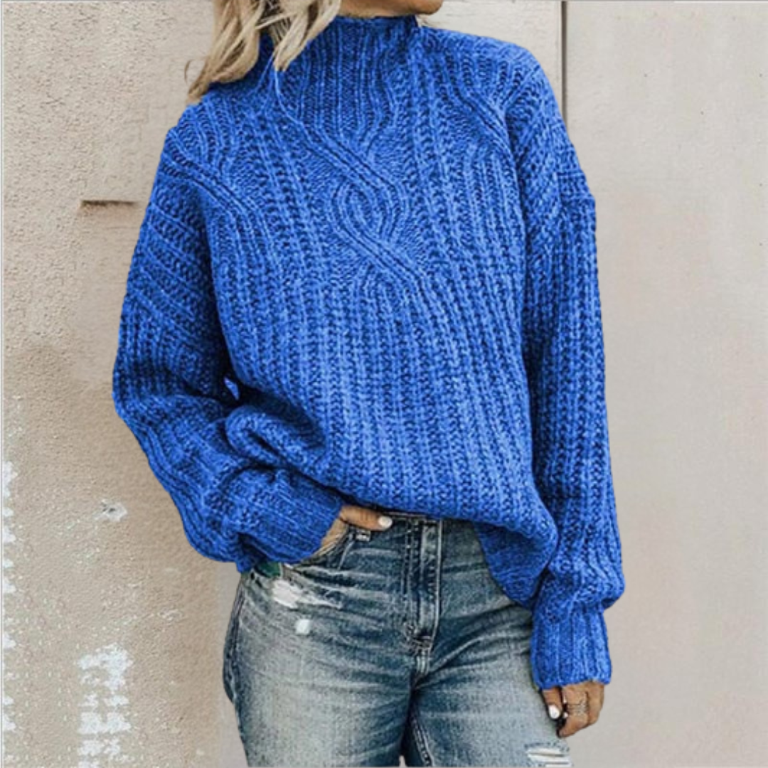 Zyora – Grobstrickpullover für Damen