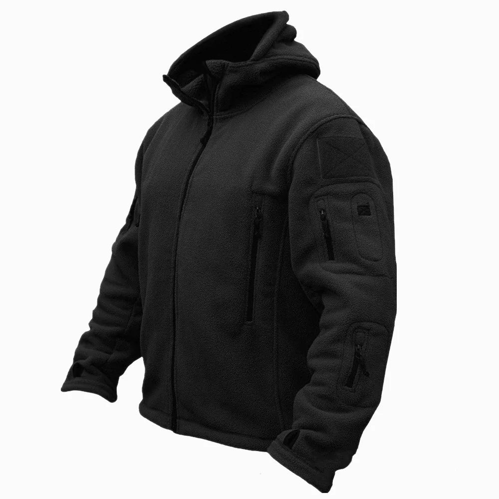 George – Taktische Fleece-Hoodie-Jacke für Männer