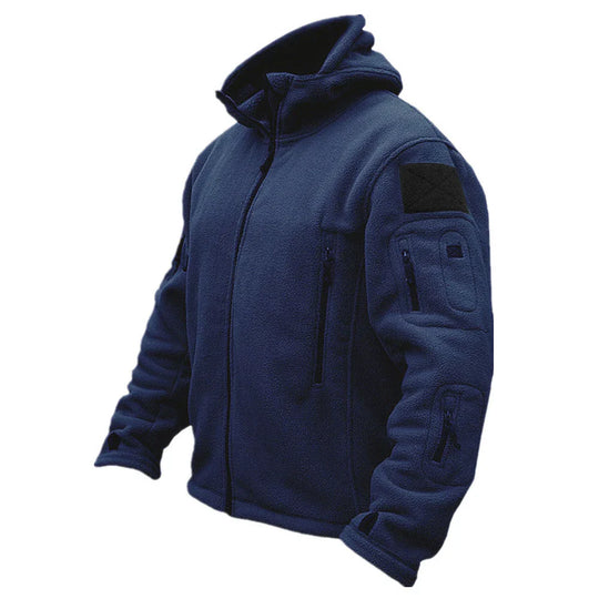 George – Taktische Fleece-Hoodie-Jacke für Männer