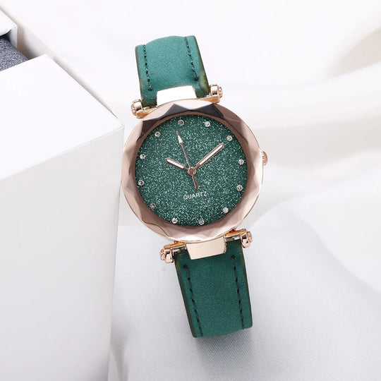 Chic Rhinestone Modern Watch