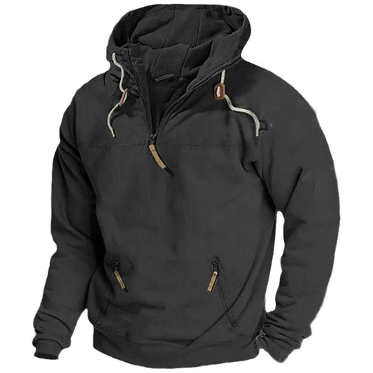 Mohinder - Lässiger Hoodie mit langen Ärmeln