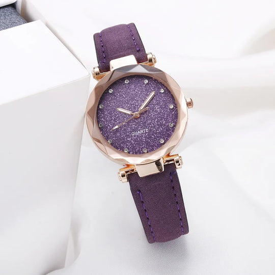 Chic Rhinestone Modern Watch