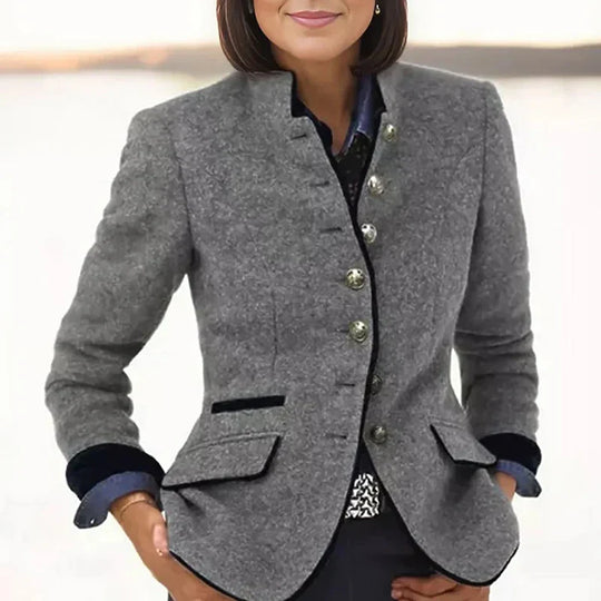 Katalina – Klassischer Wollblazer für Frauen