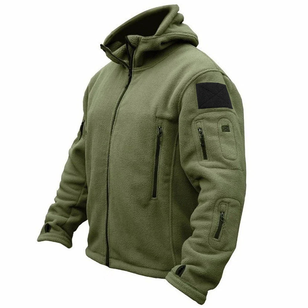 George – Taktische Fleece-Hoodie-Jacke für Männer