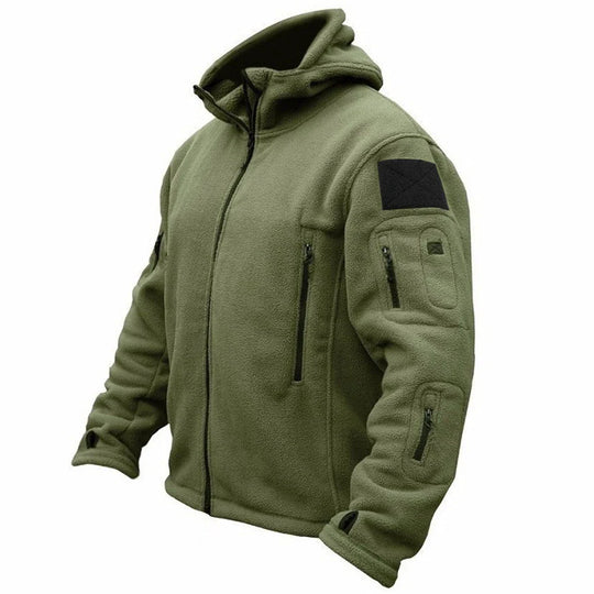George – Taktische Fleece-Hoodie-Jacke für Männer