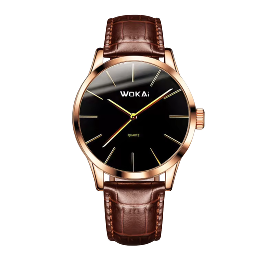 Rose Gold Casual Quartz Watch