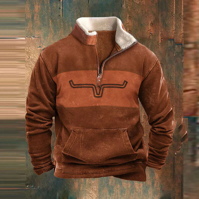 Weston – Southwestern Fleece-Pullover für Herren