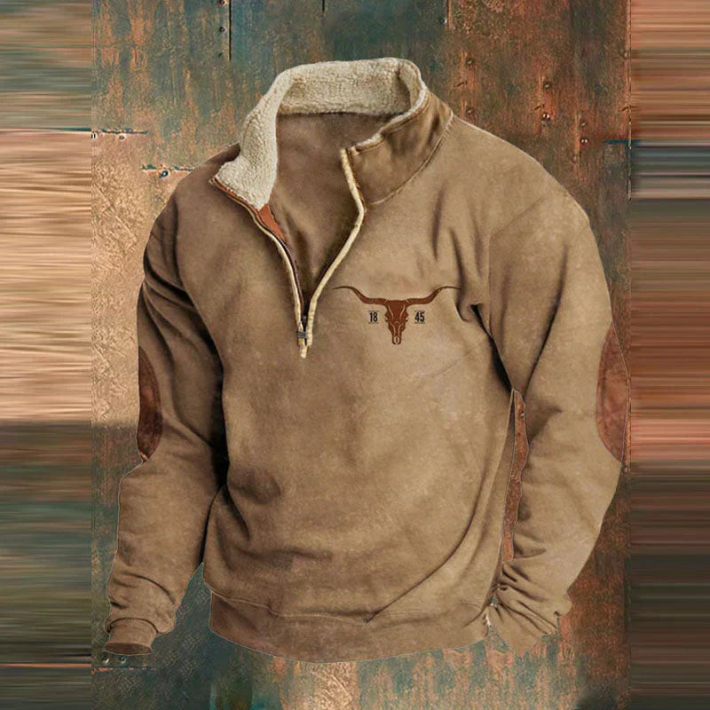 Weston – Southwestern Fleece-Pullover für Herren