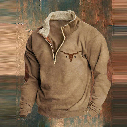 Weston – Southwestern Fleece-Pullover für Herren