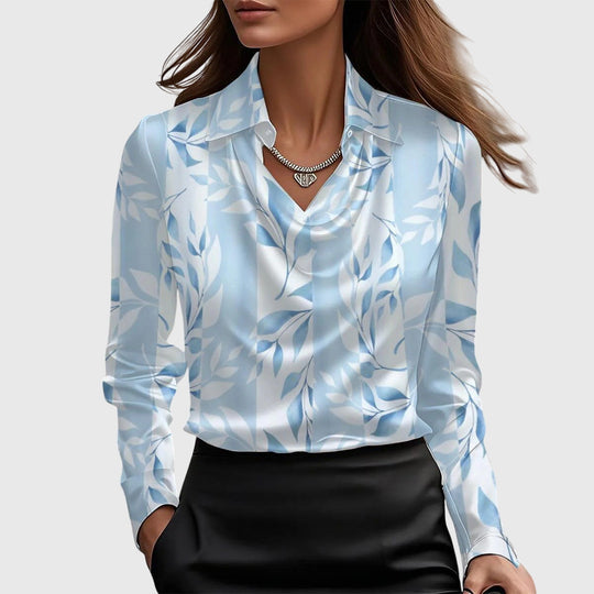 Samaire – Elegante Satinbluse für Frauen