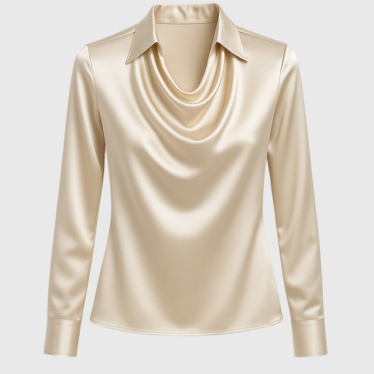 Samaire – Elegante Satinbluse für Frauen