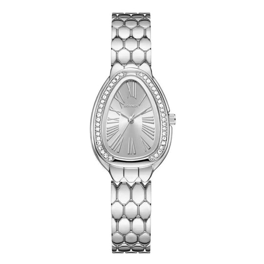 Fashionable Serpentine Quartz Watch