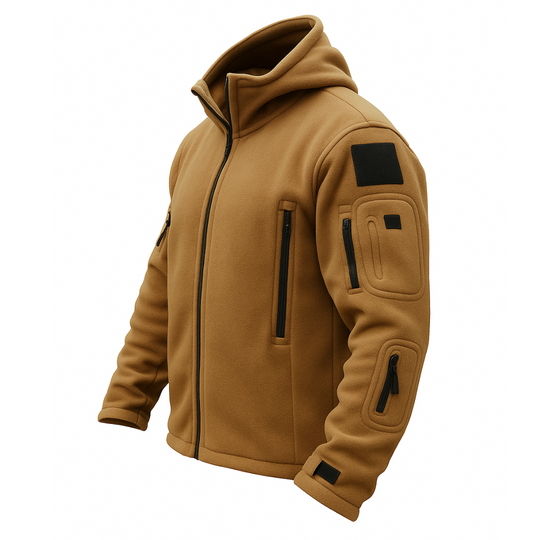 George – Taktische Fleece-Hoodie-Jacke für Männer