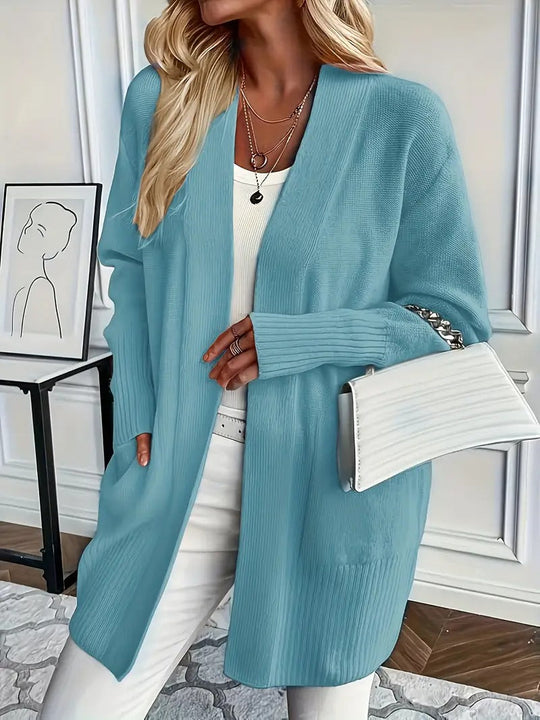 Liselotte – Offene Strickjacke für Damen