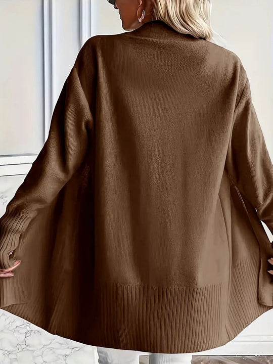Liselotte – Offene Strickjacke für Damen