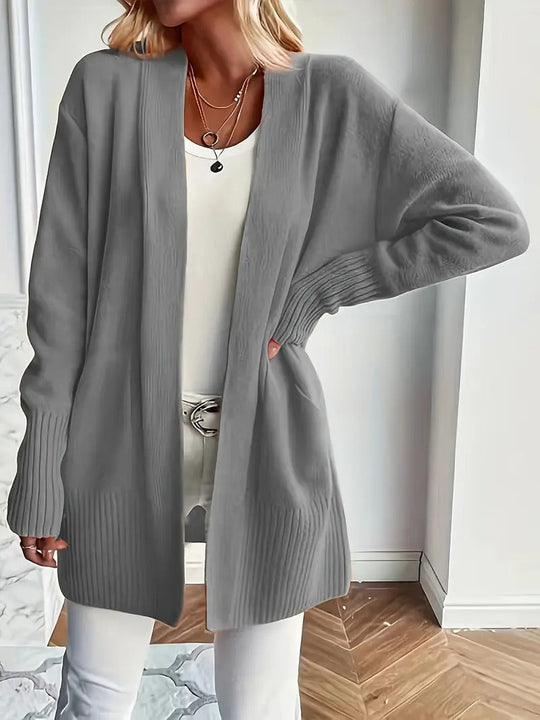Liselotte – Offene Strickjacke für Damen