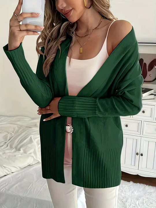 Liselotte – Offene Strickjacke für Damen