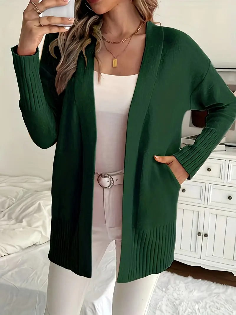 Liselotte – Offene Strickjacke für Damen