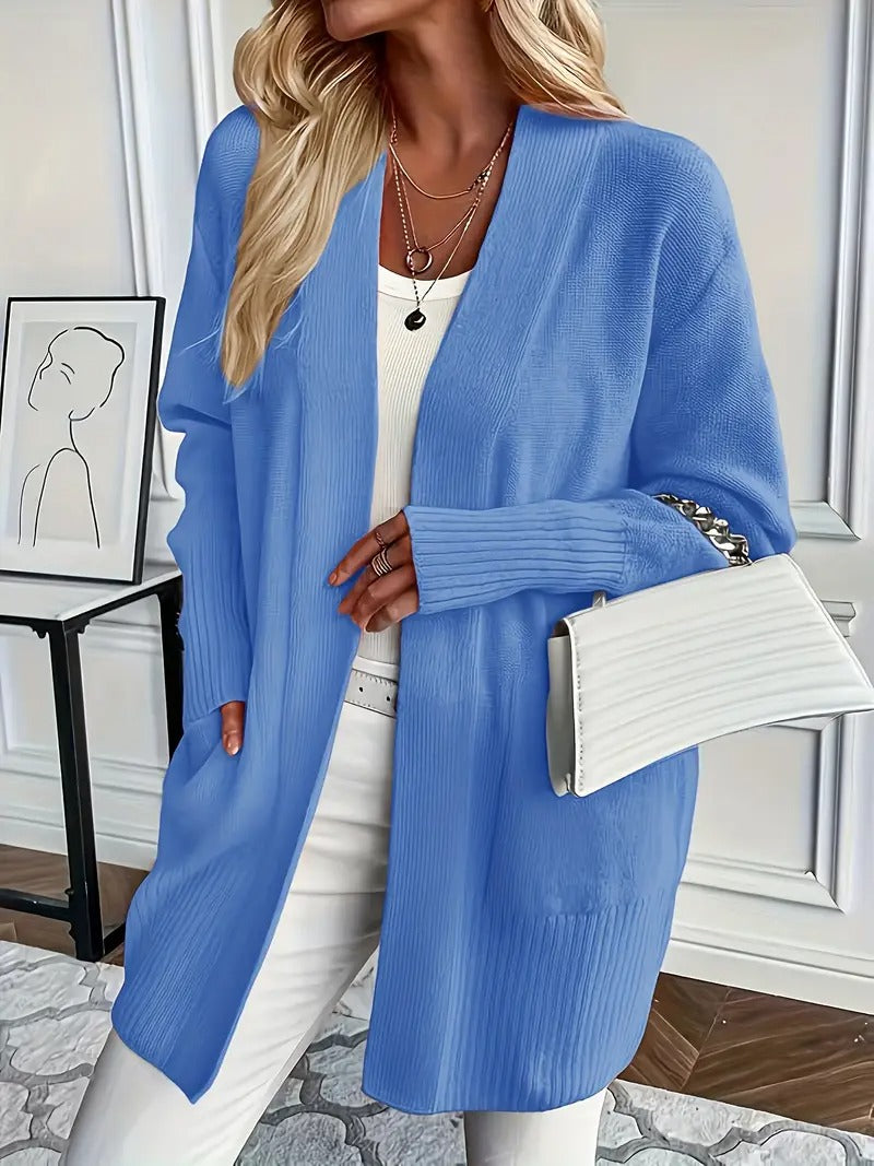 Liselotte – Offene Strickjacke für Damen