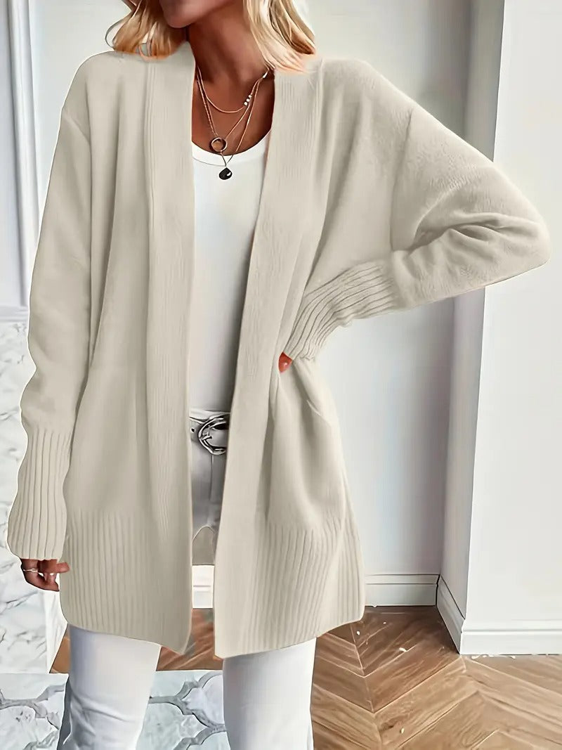 Liselotte – Offene Strickjacke für Damen