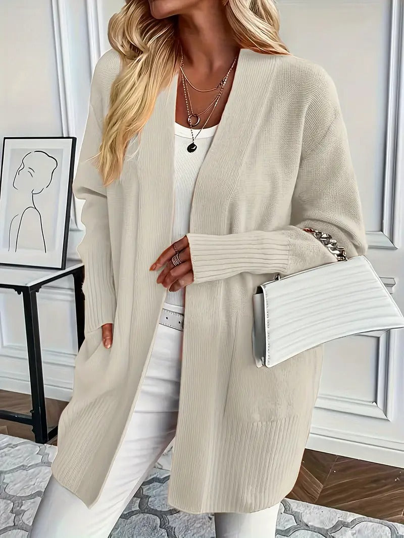 Liselotte – Offene Strickjacke für Damen
