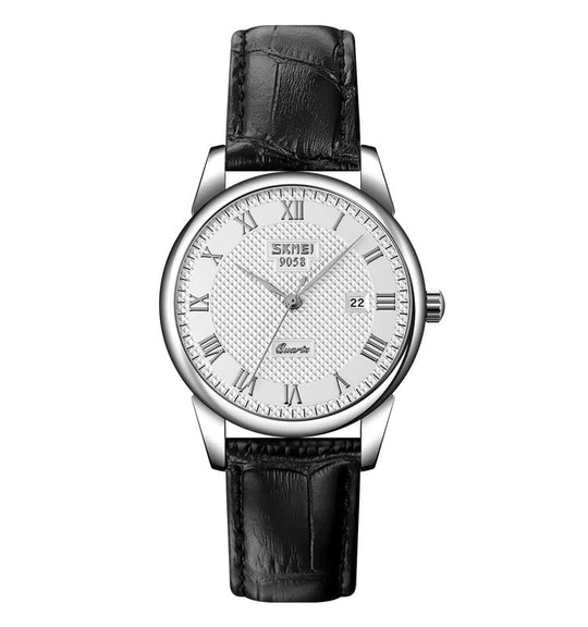 Classic Leather Business Couple Watch